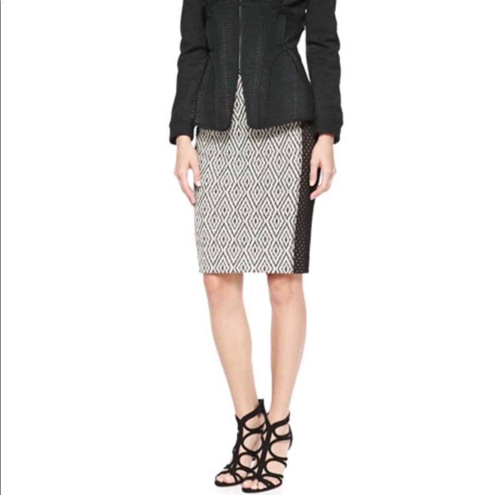 NEW • Beauty Mark Byron Lars • Diamond Skirt Knit